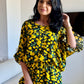 Costum Mareea - Yellow Flowers
