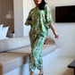 Costum Mareea - Green Leaf