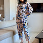 Costum Mareea - Geometric White
