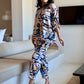 Costum Mareea - Geometric White