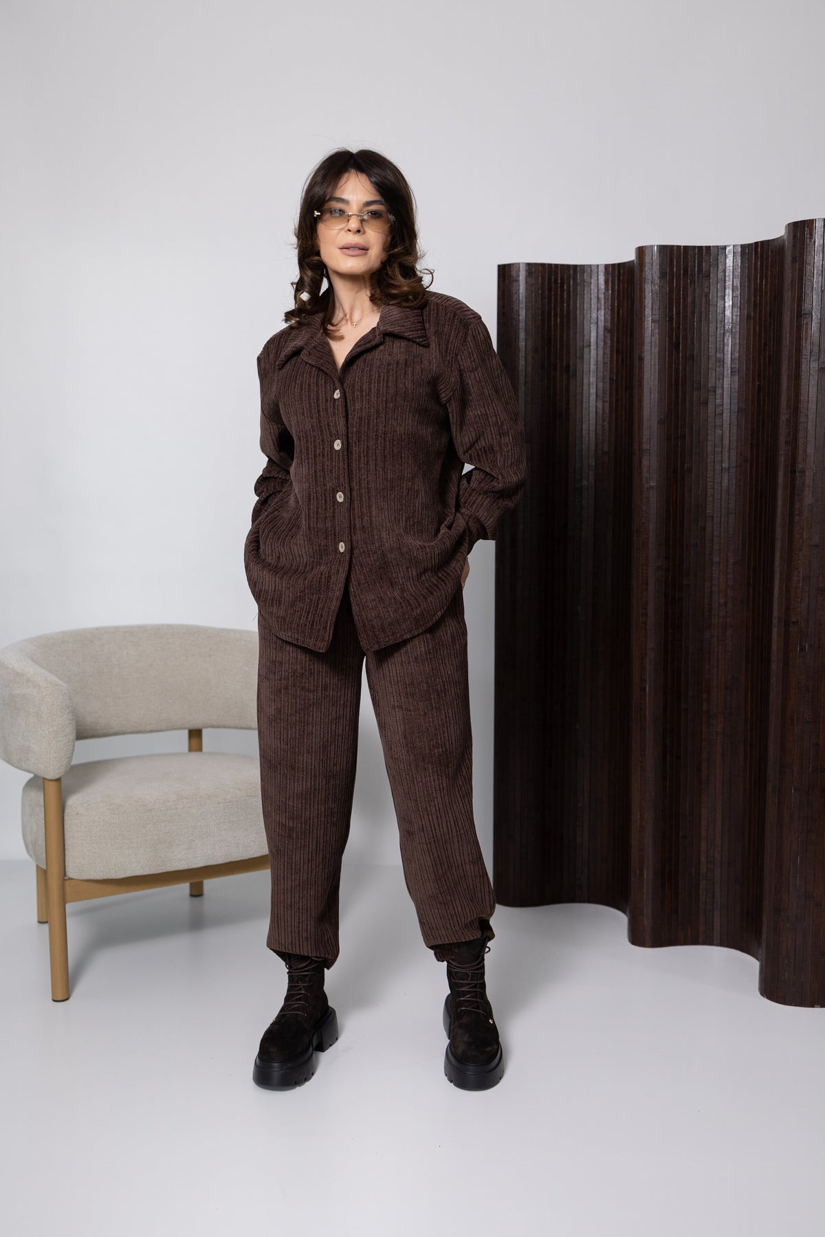 Costum Masha - Chestnut