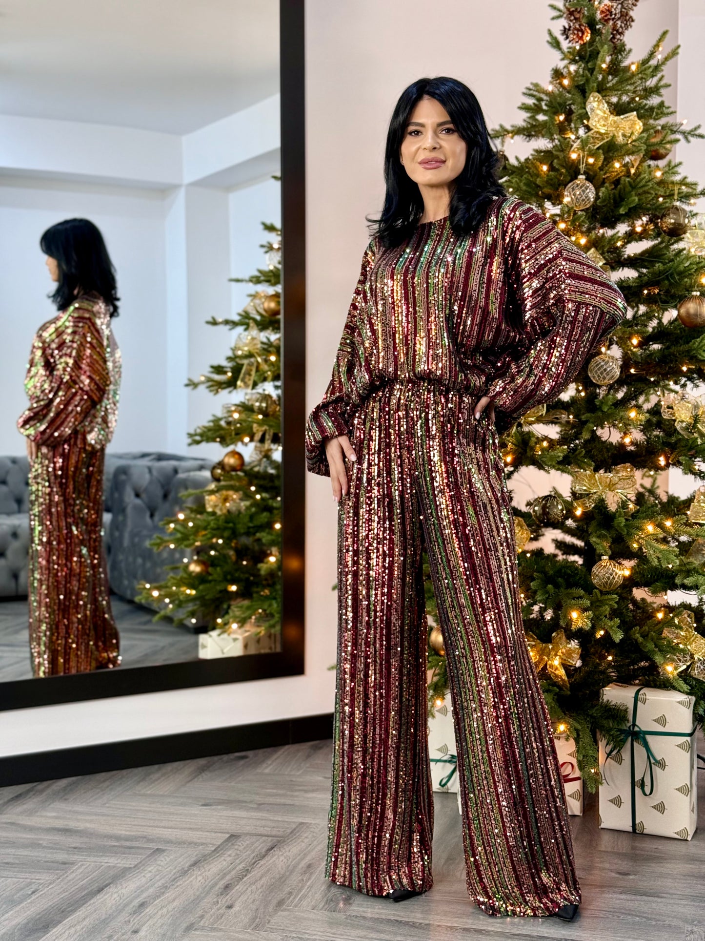 Costum Quinn - Burgundy