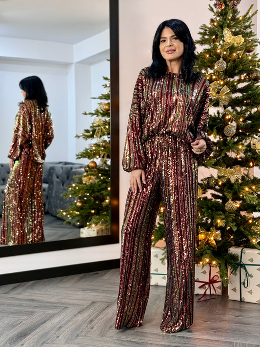 Costum Quinn - Burgundy