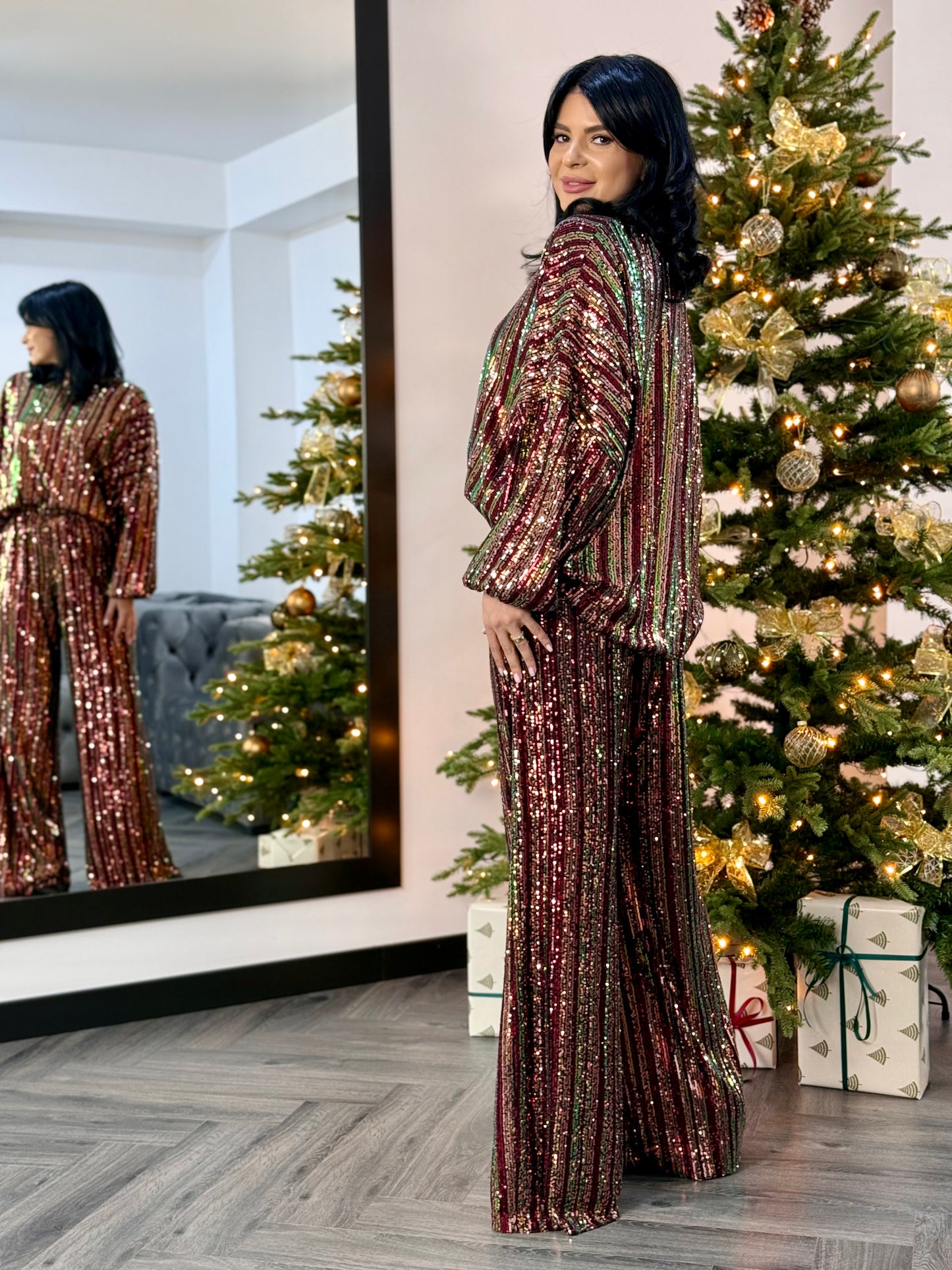 Costum Quinn - Burgundy