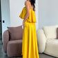 Rochie Luz - Galben Auriu