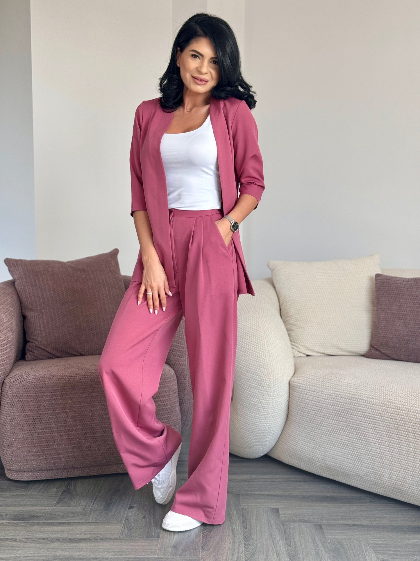 Costum Alicia - Dark Pink