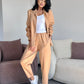 Costum Elly - Bej Auriu