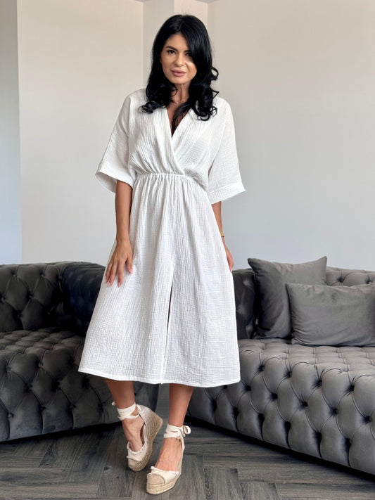 Rochie Angelique - Alb
