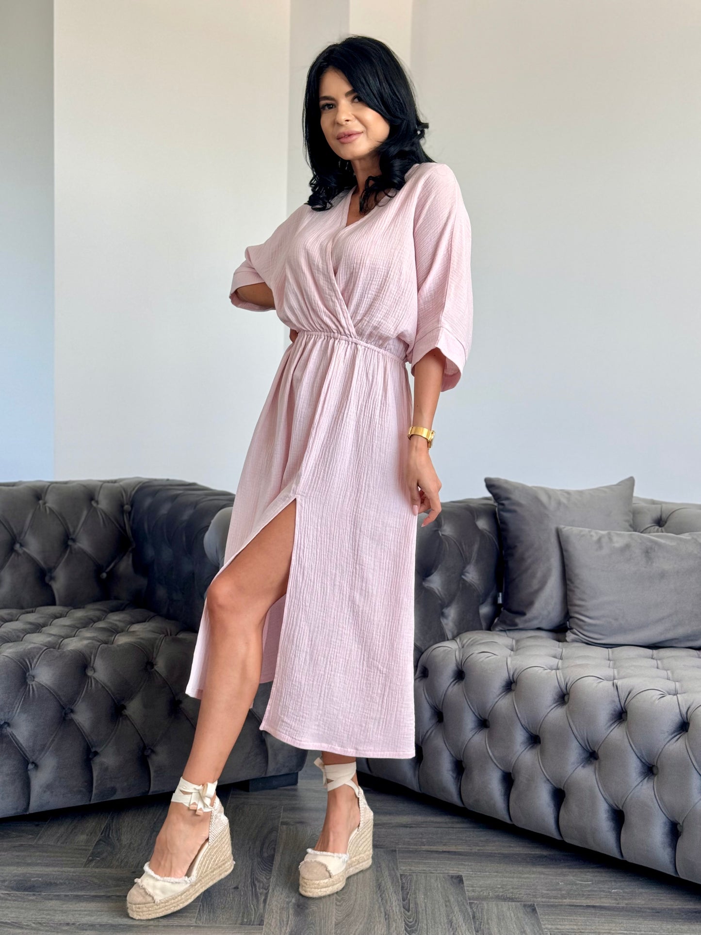 Rochie Angelique - Roz Pal