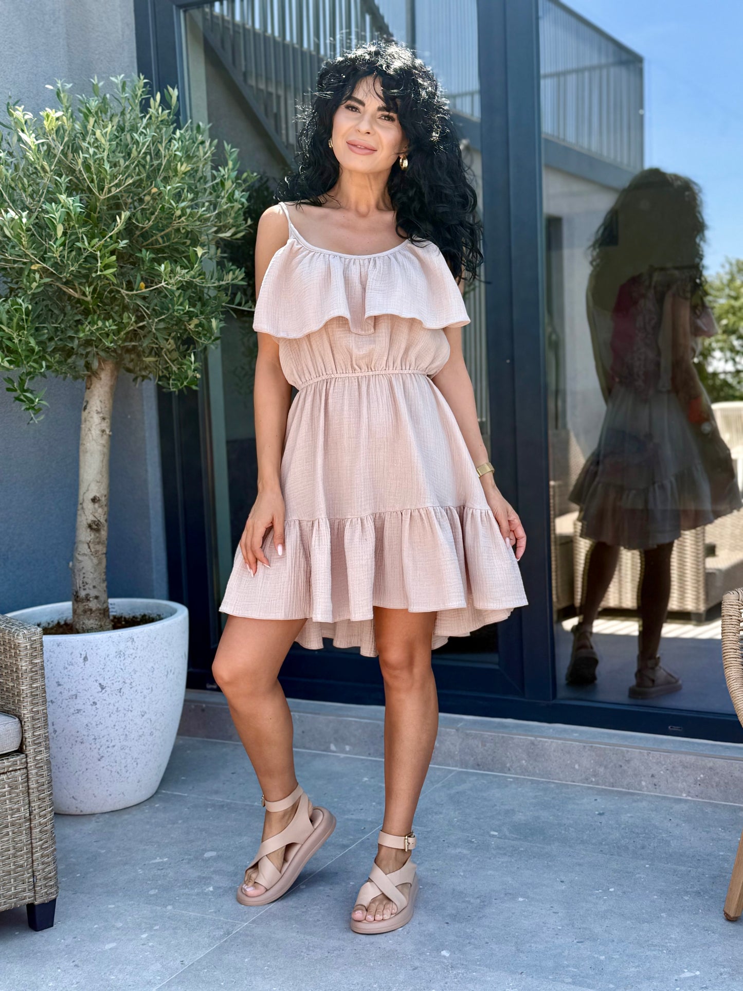 Rochie Natalia - Beige