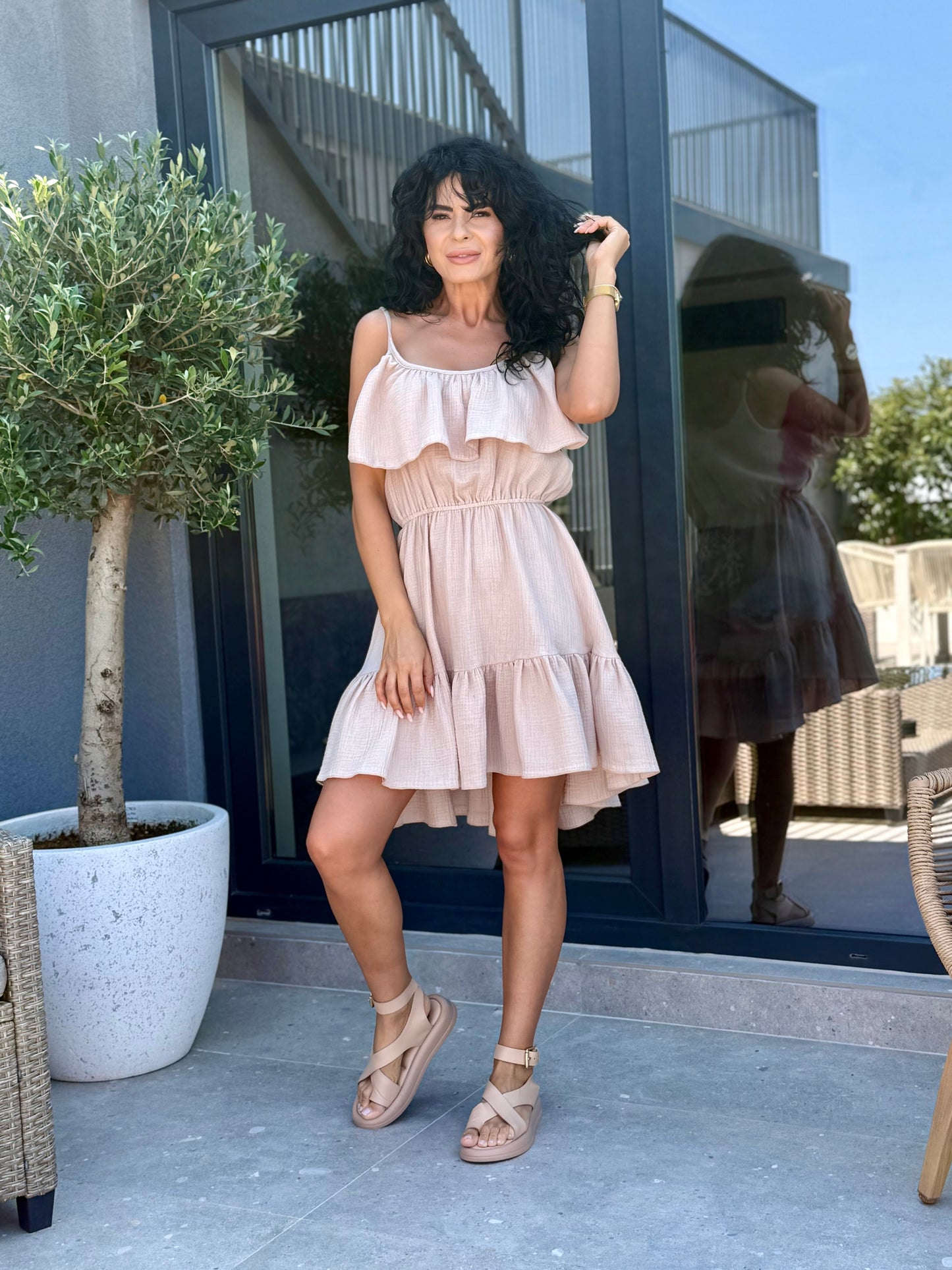 Rochie Natalia - Beige