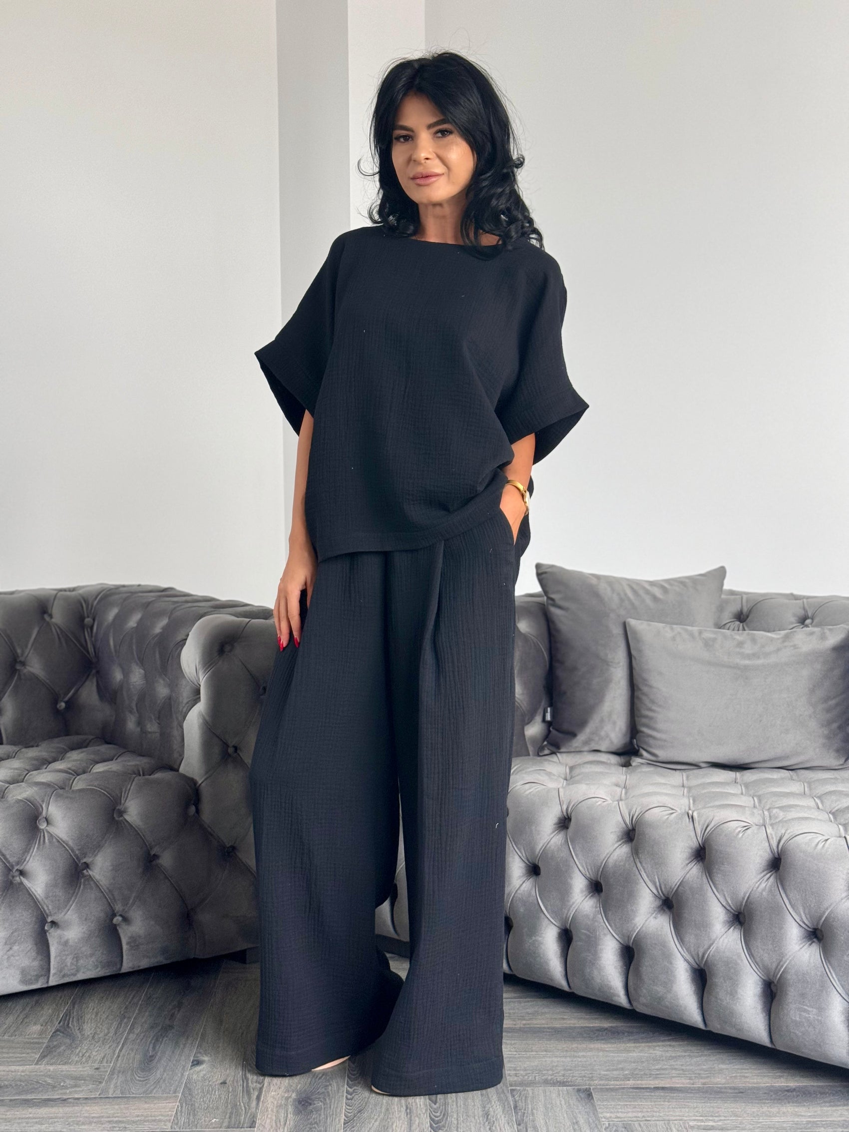 Costum Afrodita - Negru