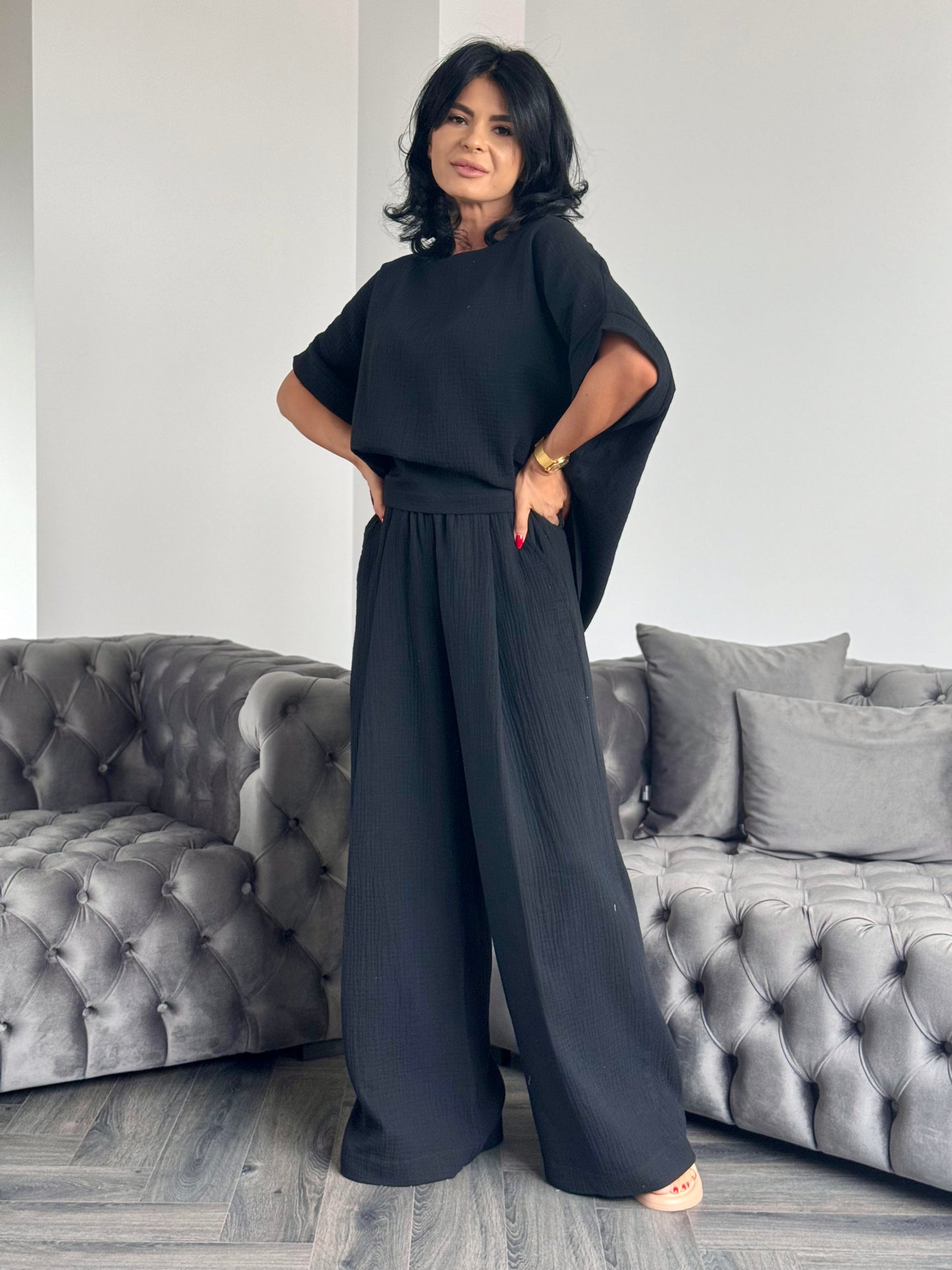 Costum Afrodita - Negru
