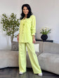 Costum Aliona - Lime Cream