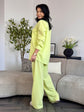 Costum Aliona - Lime Cream
