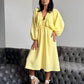 Rochie Ramonna - Galben