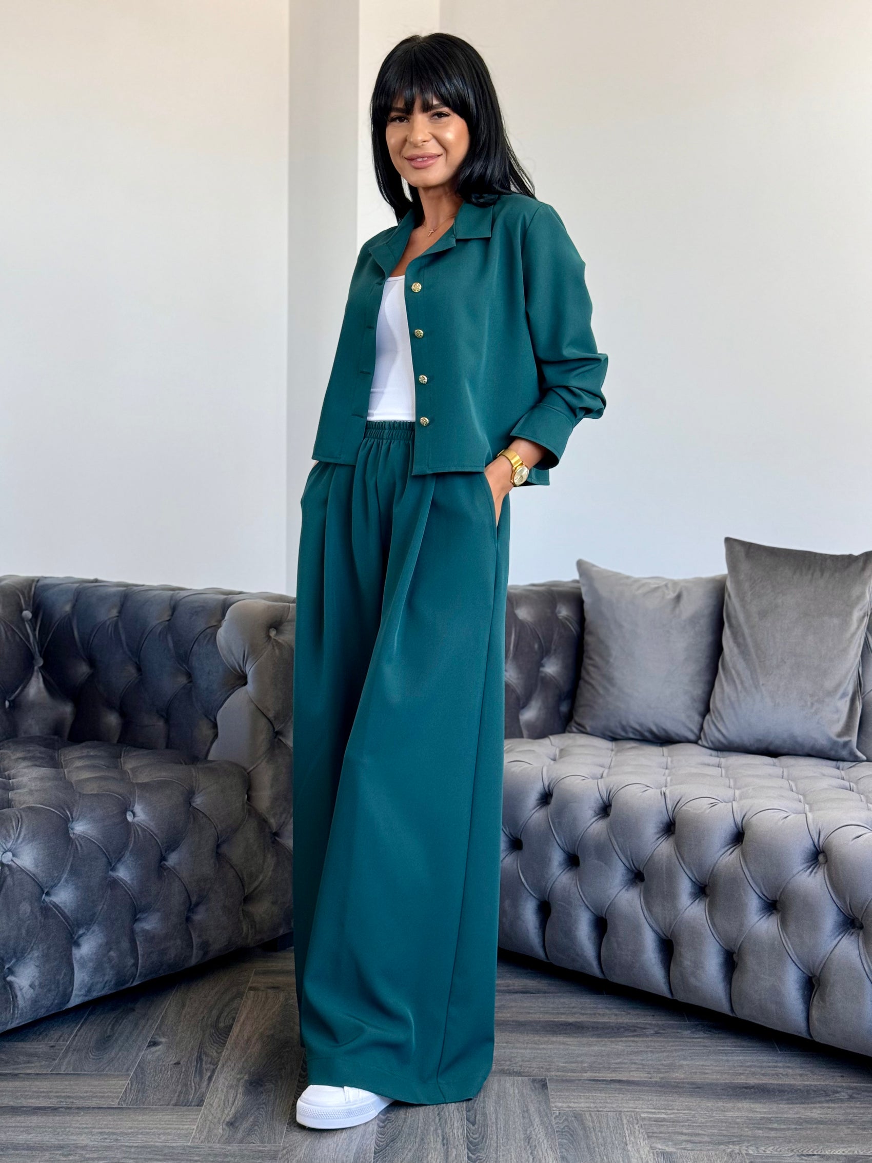 Costum Miranda - Verde Inchis