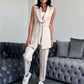 Costum Larisa - White Beige