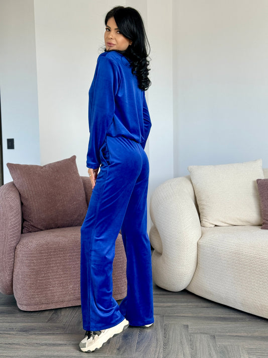 Costum Angy - Albastru Electric