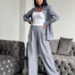 Costum Liona - Denim White