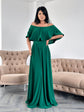 Rochie Lunga ELIZA  - Verde Brad