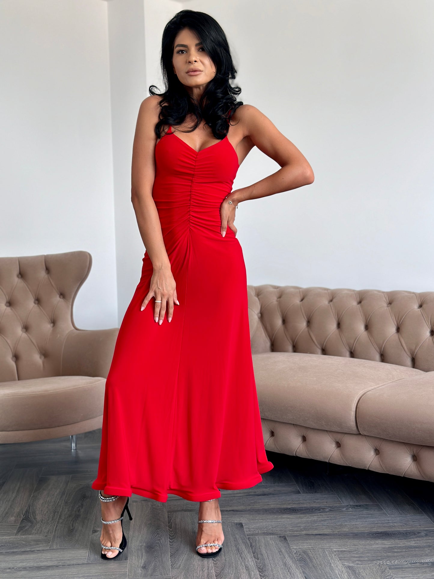 Rochie Celine - Rosu