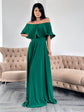 Rochie Lunga ELIZA  - Verde Brad
