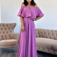 Rochie Lunga ELIZA  - Sweet Pink