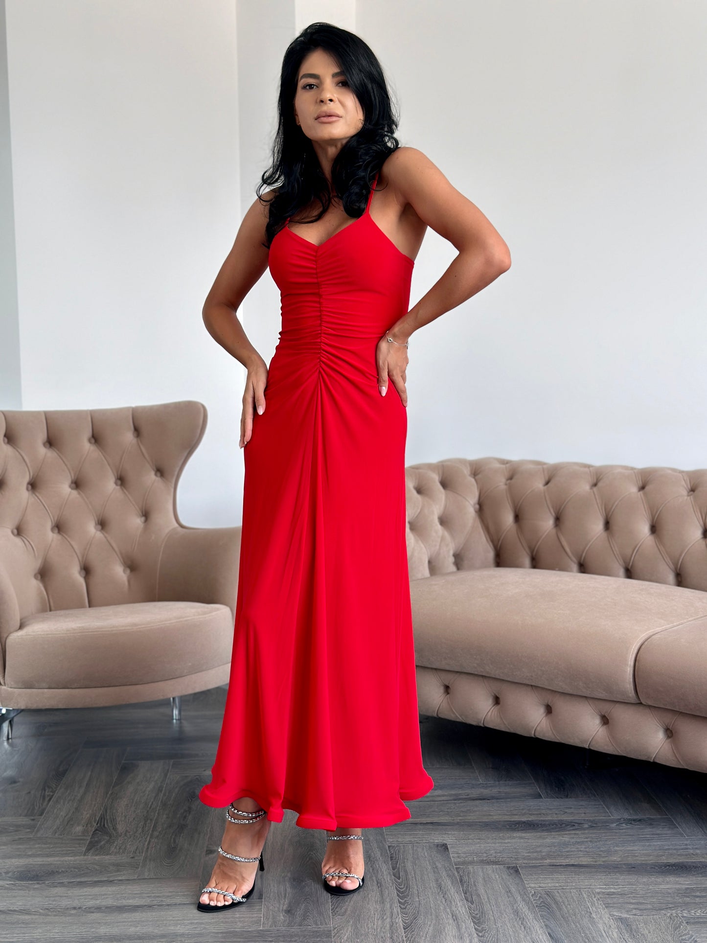 Rochie Celine - Rosu