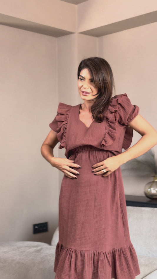 Rochie Serena - Chocolate