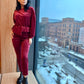 Costum Evelyn - Bordo