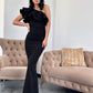 Rochie lunga SIMINA - Negru