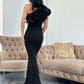 Rochie lunga SIMINA - Negru