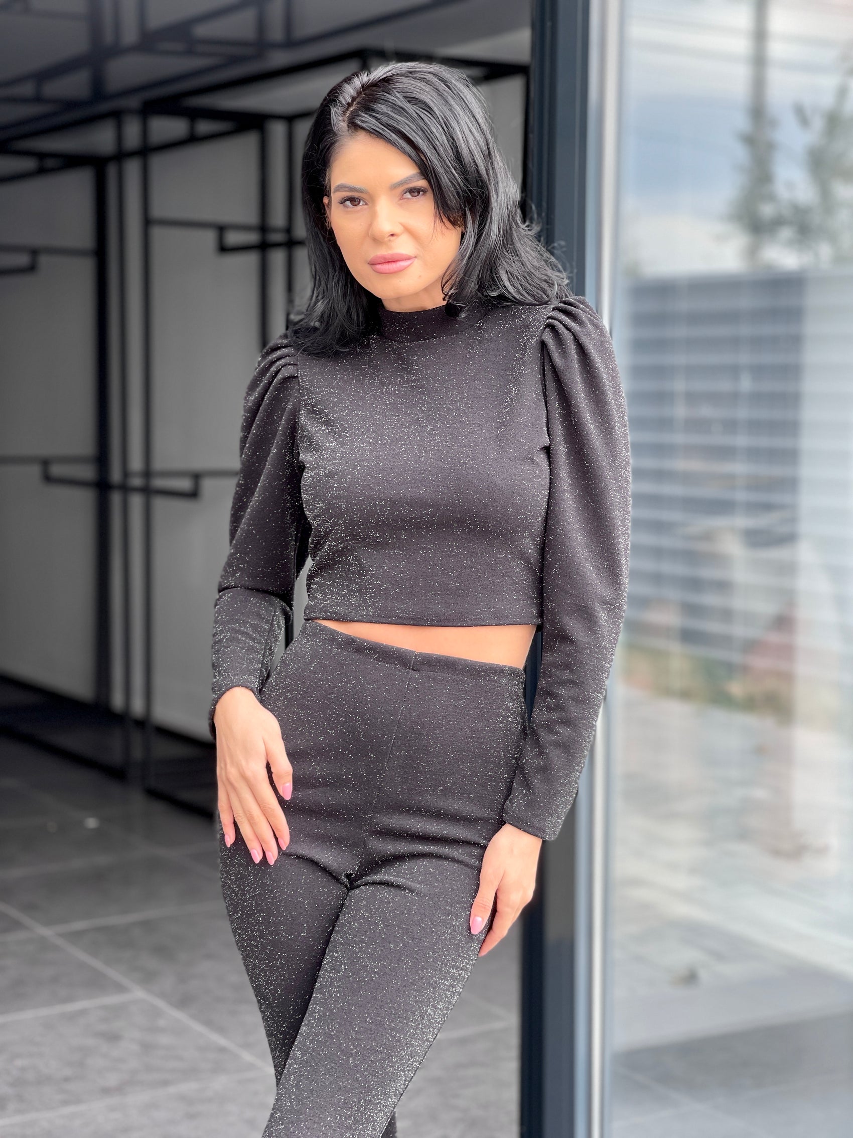 Costum Mihaela - Negru