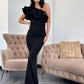 Rochie lunga SIMINA - Negru