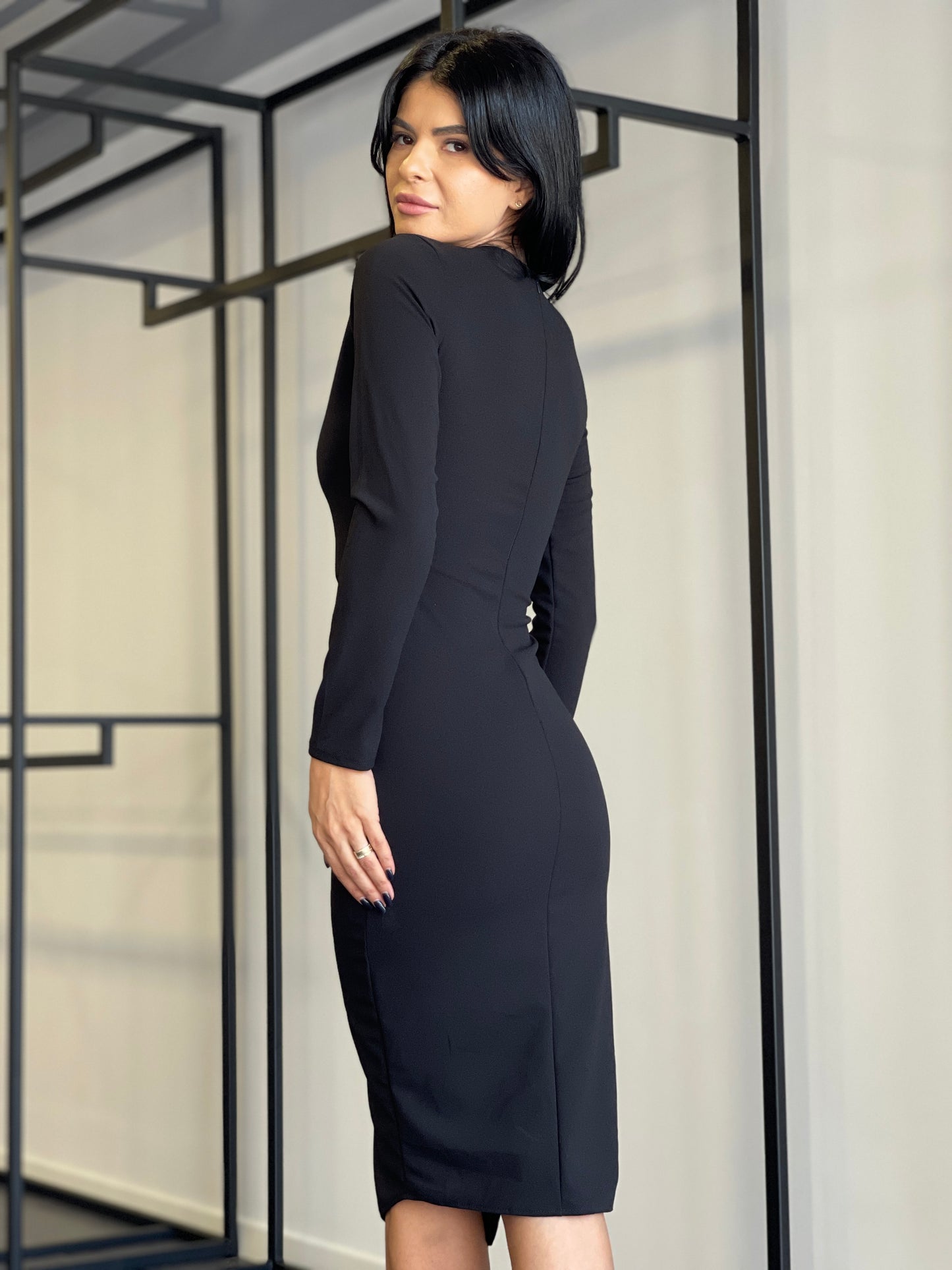 Rochie Natty - Negru