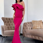 Rochie lunga SIMINA - Fucsia