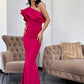 Rochie lunga SIMINA - Fucsia