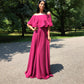 Rochie Lunga ELIZA - Viva Magenta