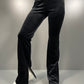 Pantaloni Catifea Soft - Negru