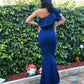 Rochie Lunga SIMINA - ALBASTRU ELECTRIC