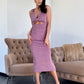 Rochie Flora - Lila Violet