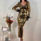 Rochie Elizabeth - Gold