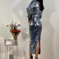 Rochie Elizabeth - Silver