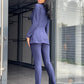 Costum Leah - Bleumarin