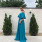 Rochie Lunga ELIZA  - Pal Turcoaz