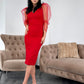 Rochie Eva - Rosu