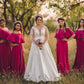 Rochie Lunga ELIZA - Viva Magenta