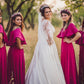 Rochie Lunga ELIZA - Viva Magenta