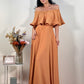 Rochie Lunga ELIZA  - Floare de Toamna